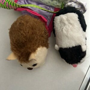 Zhu Zhu pets lot Plush Hedgehog and Guinea Pig Toys